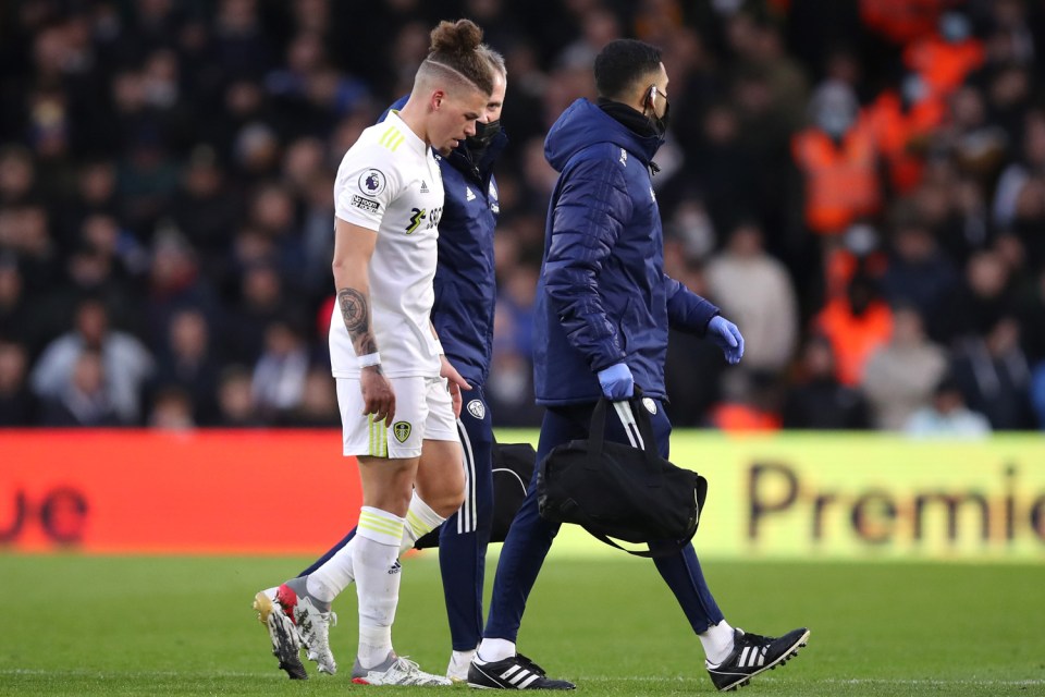 Kalvin Phillips is set for two months on the sidelines with a hamstring injury