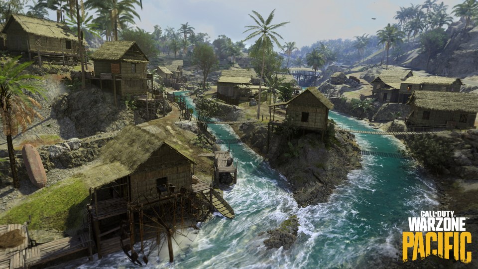 The Warzone Pacific map features over 200 points of interest for players to discover