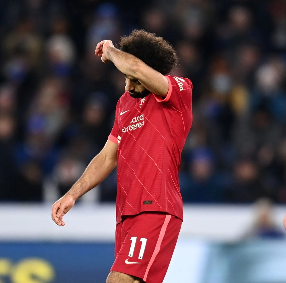 Liverpool star Mohamed Salah faced fierce competition from Leicester's Luke Thomas