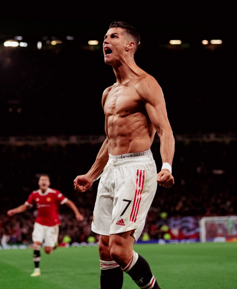 Cristiano Ronaldo remains in stunning physical shape at the age of 36