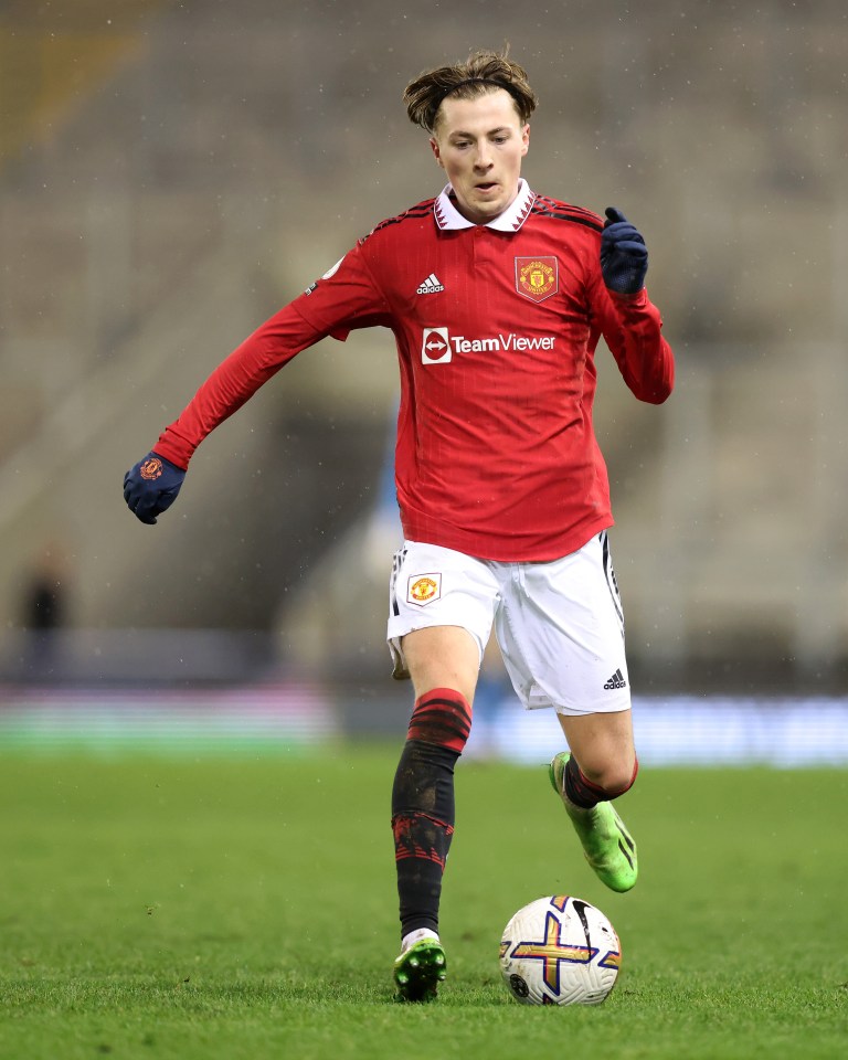 Charlie Savage is making great strides at Manchester United