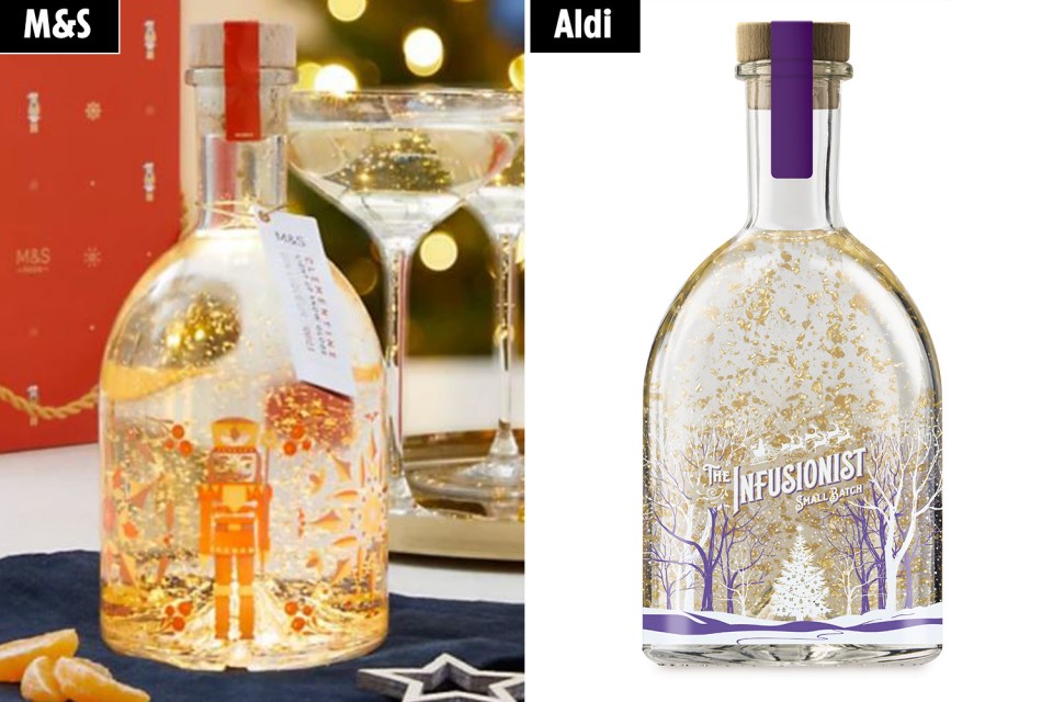 Marks and Spencer claims Aldi has copied its gin design