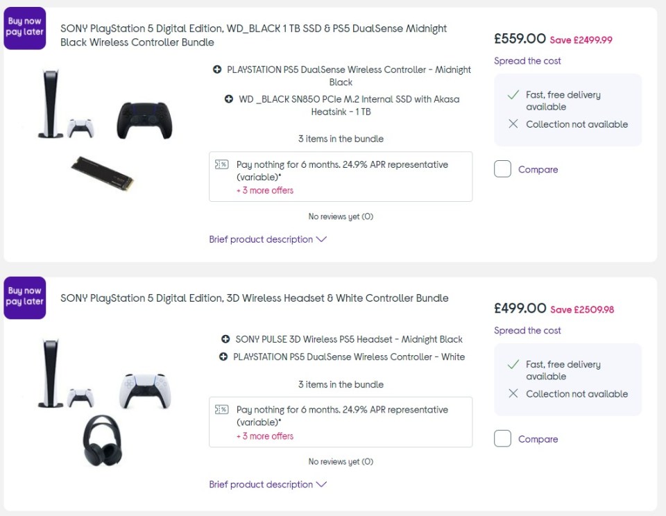 PS5 bundles at Currys offer customers thousands of pounds in 'savings'