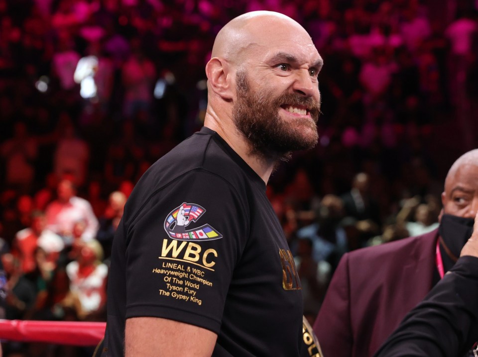 Tyson Fury is the reigning WBC heavyweight champion