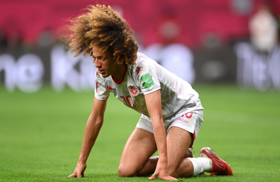 Man Utd's Hannibal Mejbri suffered heartbreak in Saturday's inaugural Arab Cup final