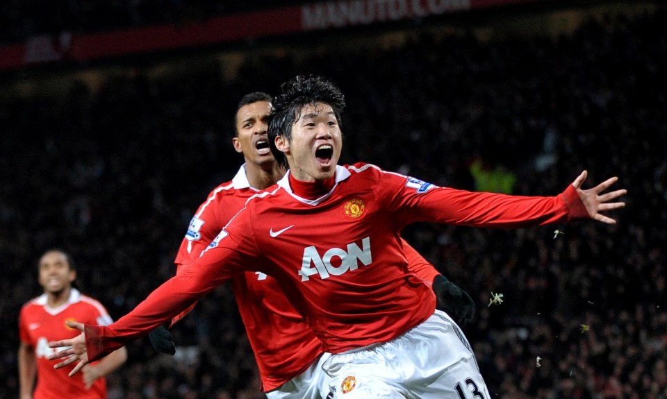 Park was a hugely popular figure while at Old Trafford