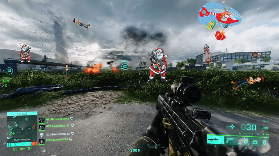 One Redditor's parody of Battlefield's Christmas cosmetics