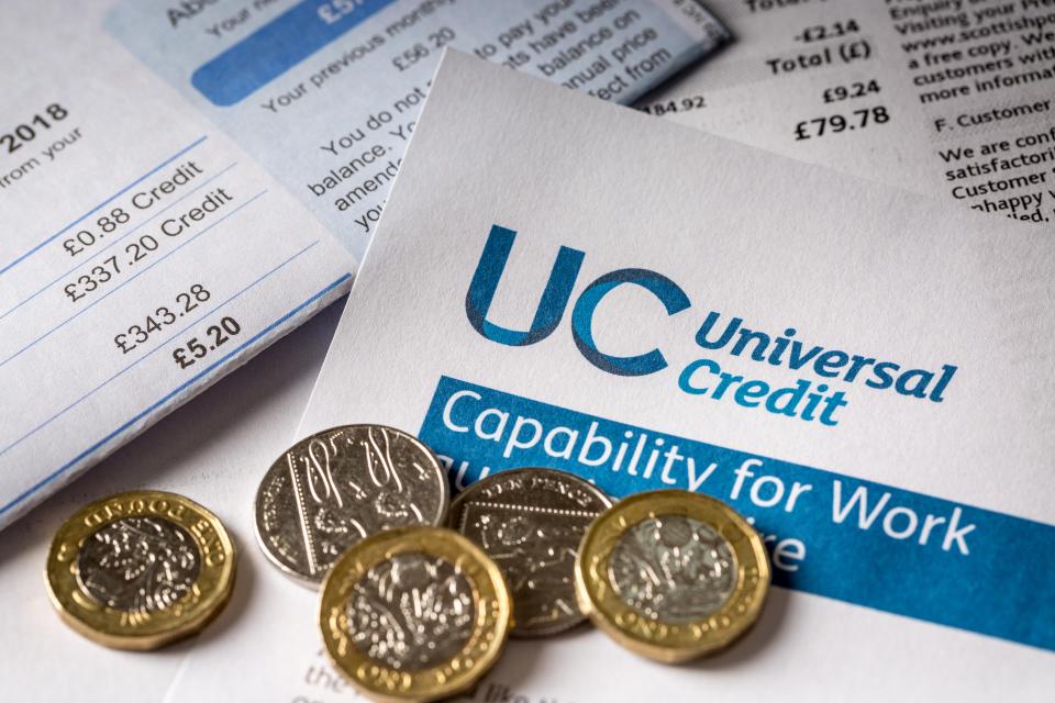 Benefit and Universal Credit payments will be affected