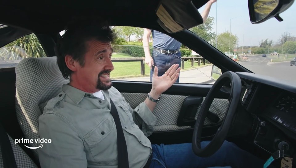 Richard Hammond is on the receiving end of a sweary rant in The Grand Tour Presents: Carnage A Trois