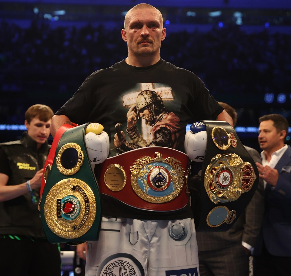 Oleksandr Usyk was in talks to fight Tyson Fury