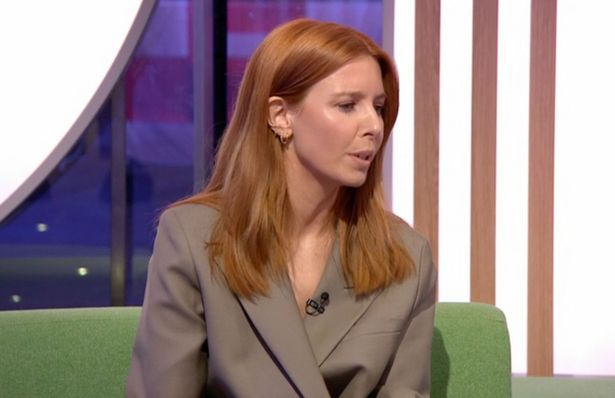 One viewer quipped: 'Is Stacey Dooley wearing her dad's jacket?'