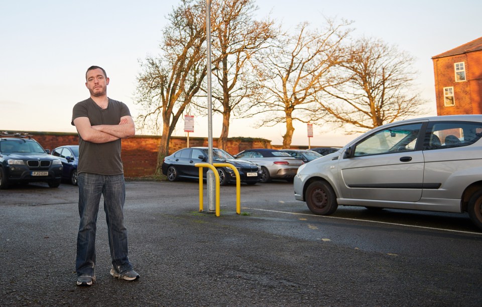 Christ Haddock paid £160 in fines for parking in one of the ‘staff bays’