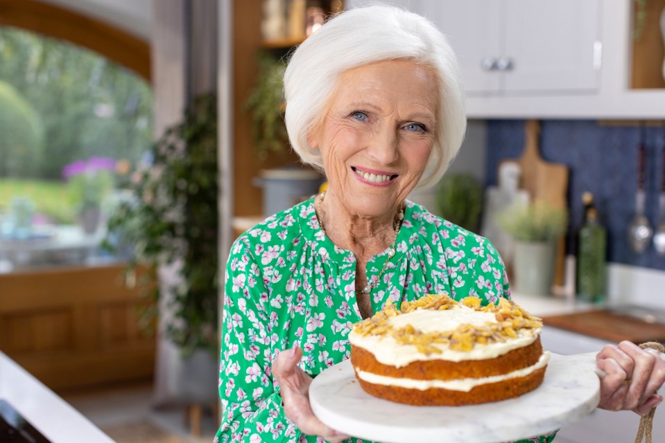 Dame Mary Berry, 86, will taste test