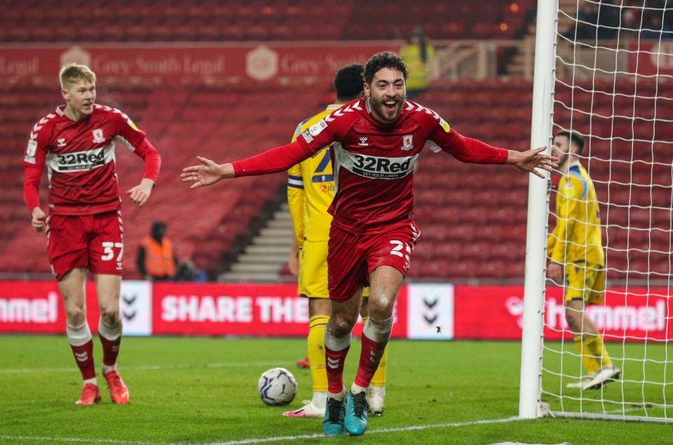 Matt Crooks scored twice late on to earn Middlesbrough a dramatic victory