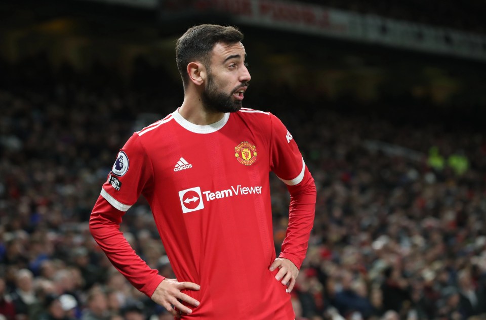 Man Utd star Fernandes has been criticised for sub-par performances under Ralf Rangnick