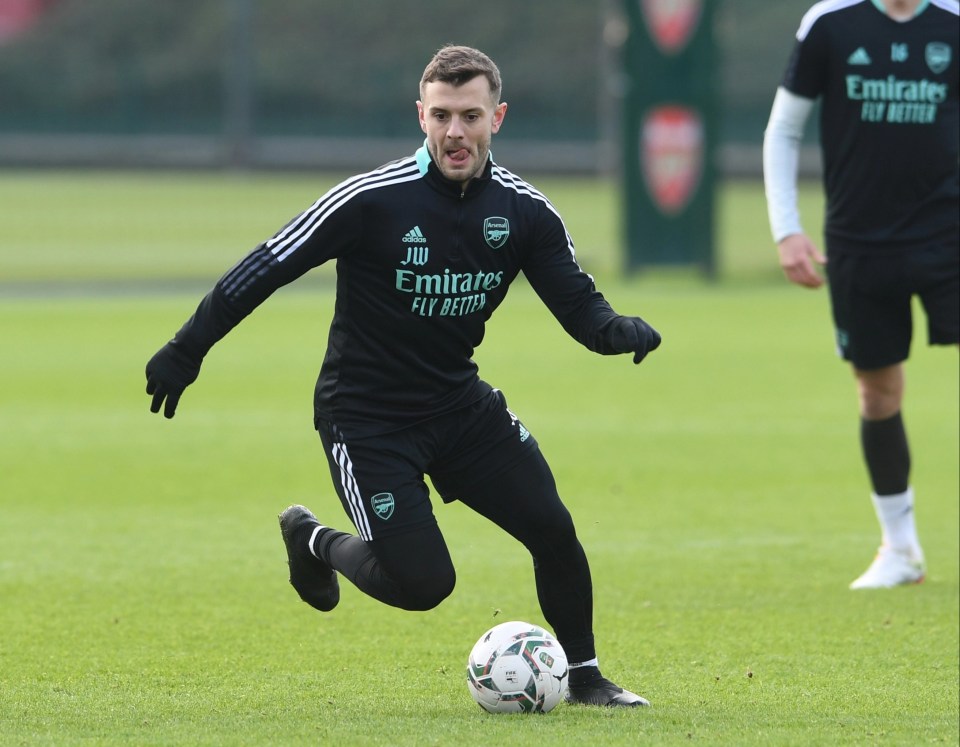 Wilshere has been training with the Gunners since October but could soon have a new club