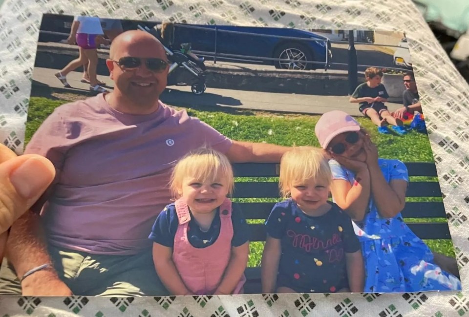 The 38-year-old commercial banker lives with her family, husband Mark and daughters in Llanelli in Carmarthenshire