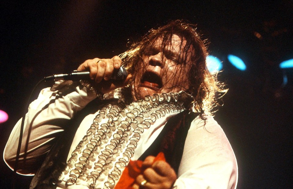 Meat Loaf was known for his theatrical live shows