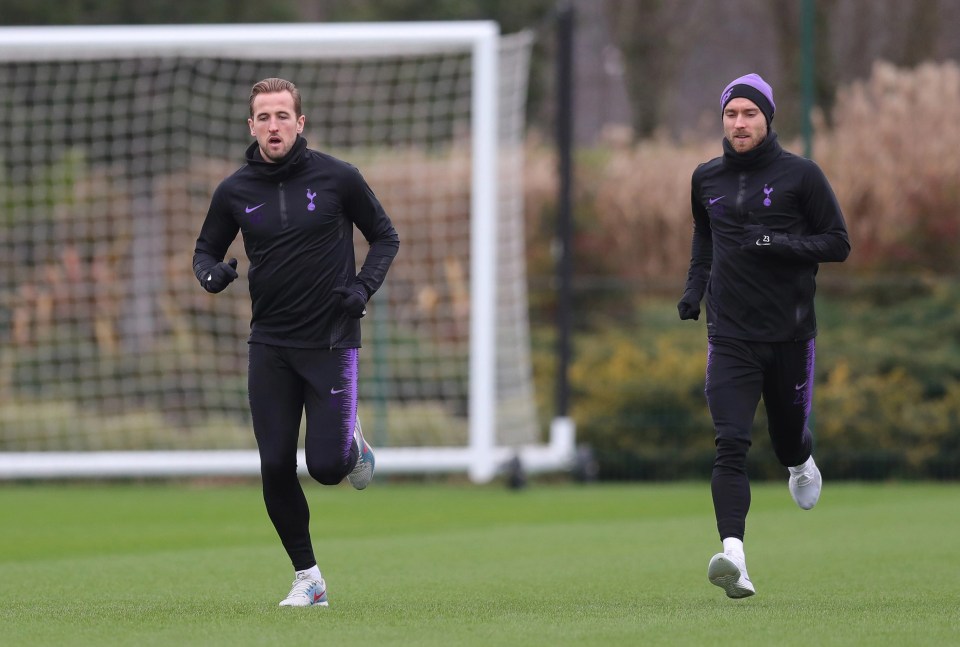 The Dane could train with old pals at Spurs