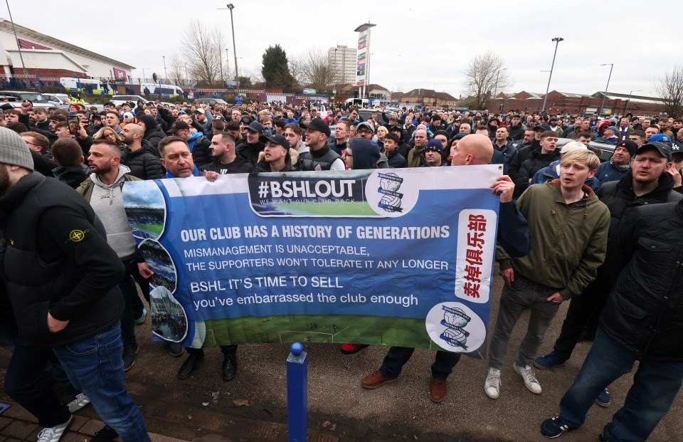 Birmingham fans are pleading with the club's owners to sell