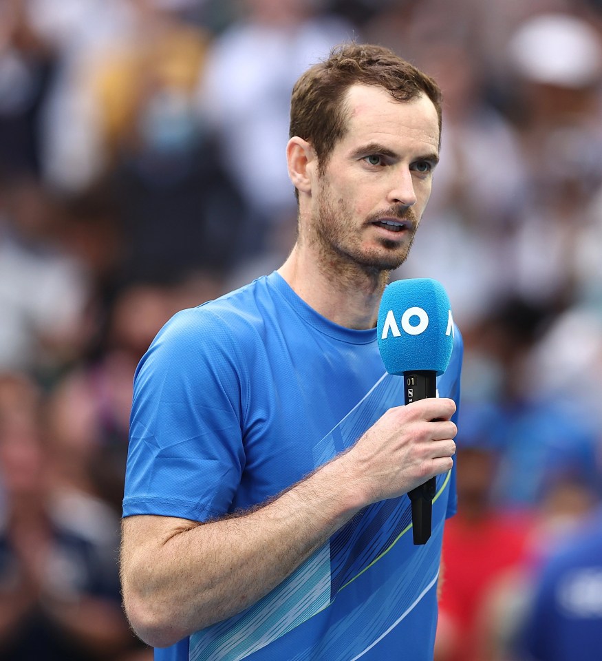 Andy Murray thought he was being booed by sections of the fans at the Australian Open