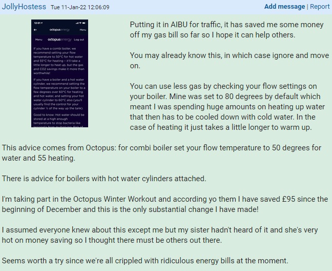 Turning down the water flow settings on your boiler is quick, free and could save you hundreds.