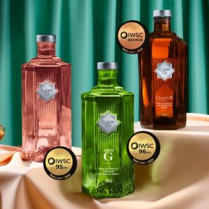  Three of CleanCo's non-alcoholic beverages have won awards