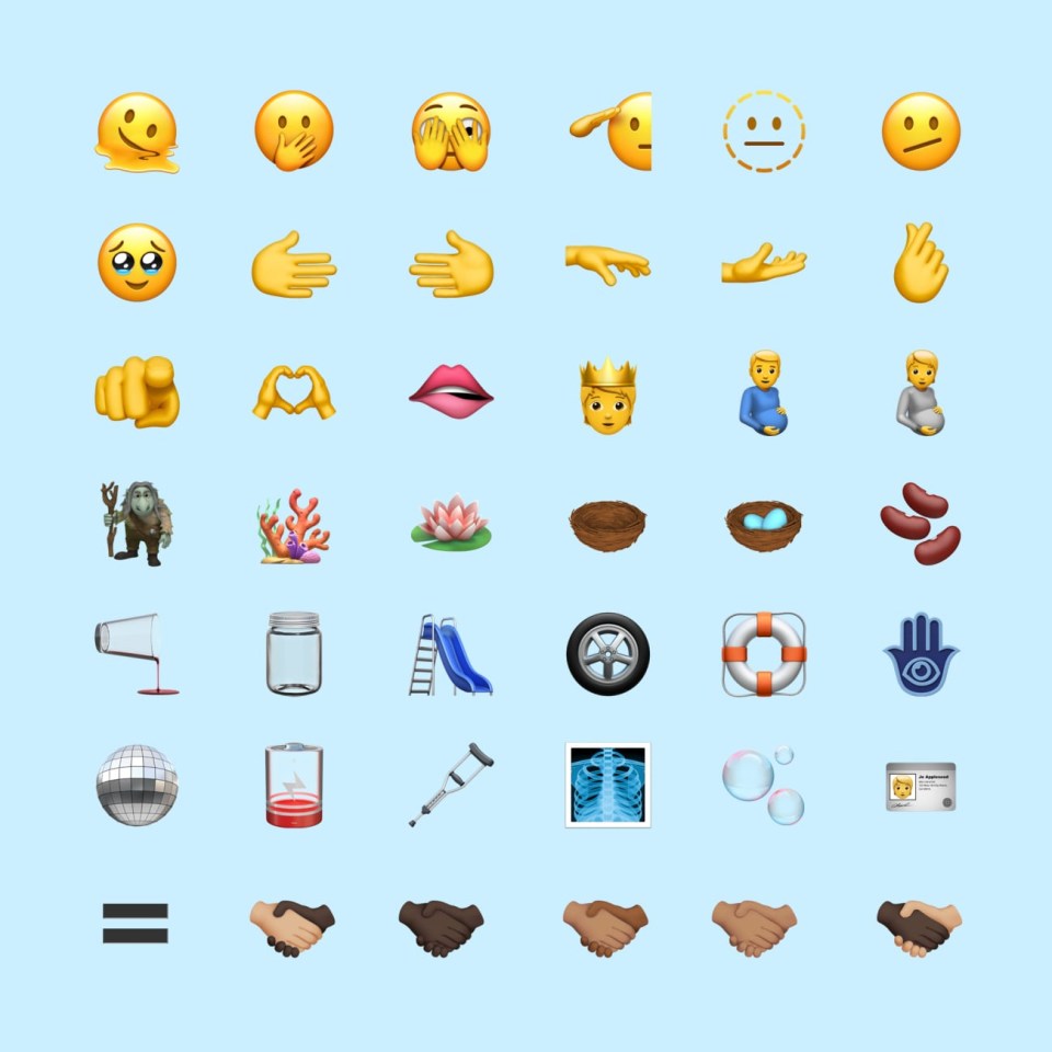 New emoji have arrived on iOS 15.4