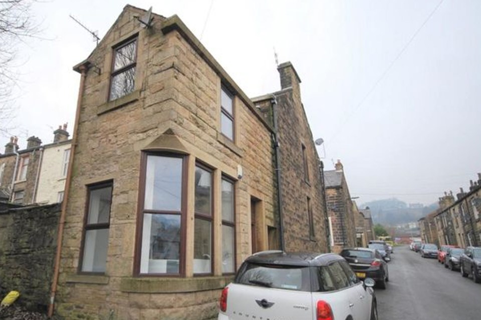 The stone-built home in Ramsbottom looks idyllic from the outside