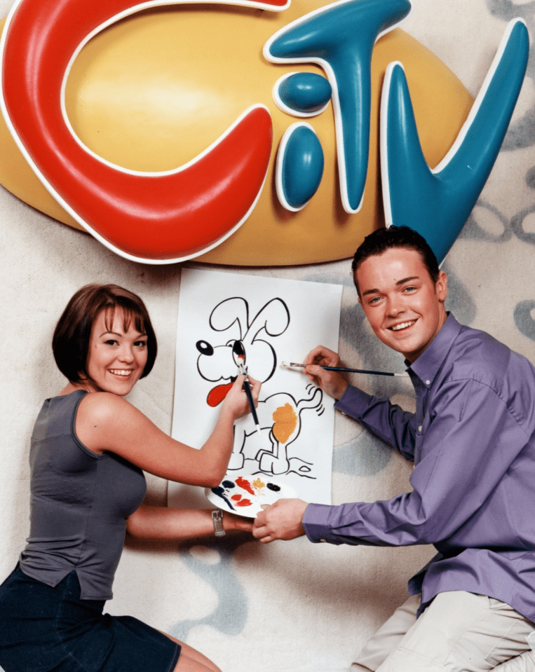 Danielle Nicholls fronted CITV with Stephen Mulhern in the 1990s