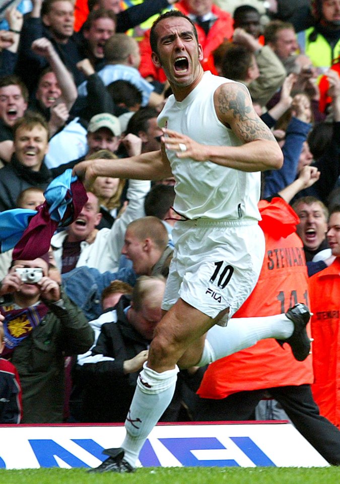 Paolo di Canio joined West Ham in January 1998 and became a fan favourite