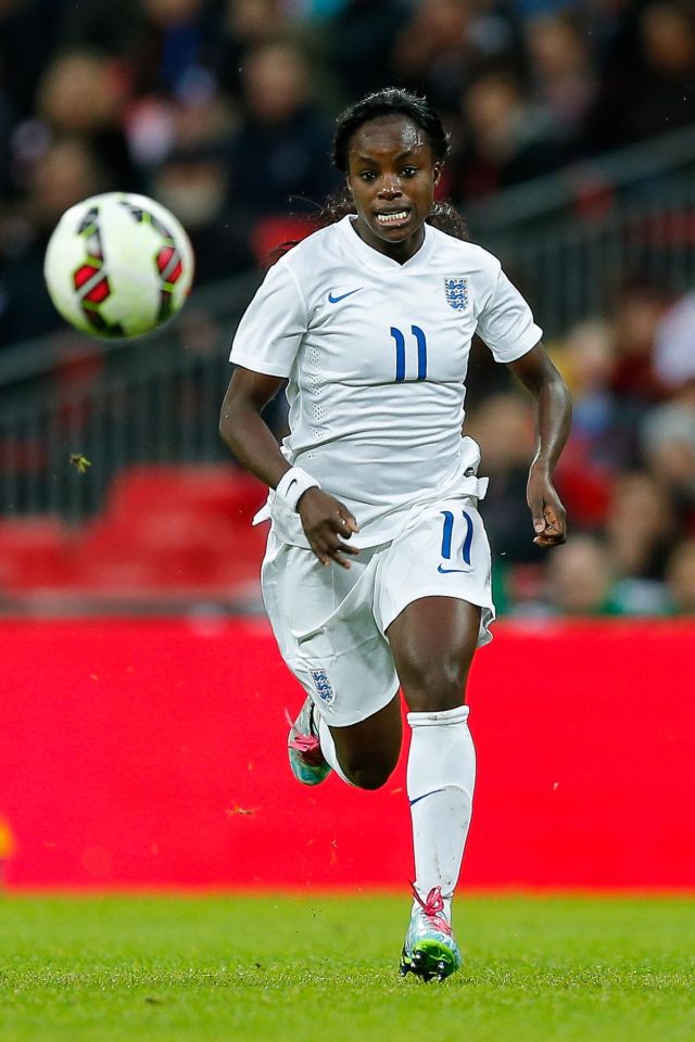 Aluko scored 33 goals in 102 England caps before moving into the board room and punditry