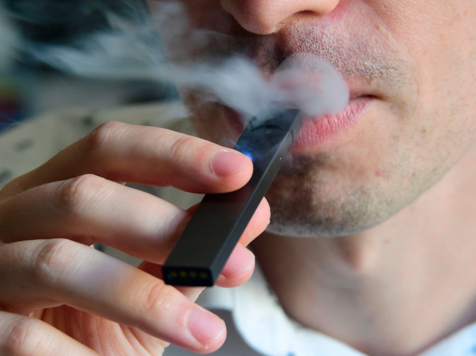 An e-cigarette device