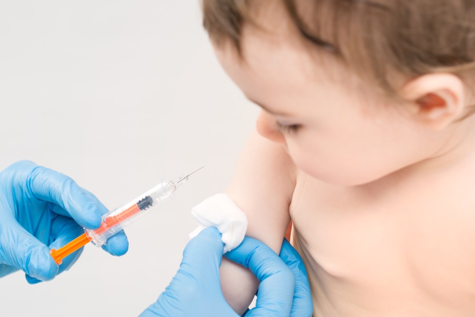 Only around half of two and three-year-olds have had their flu jab