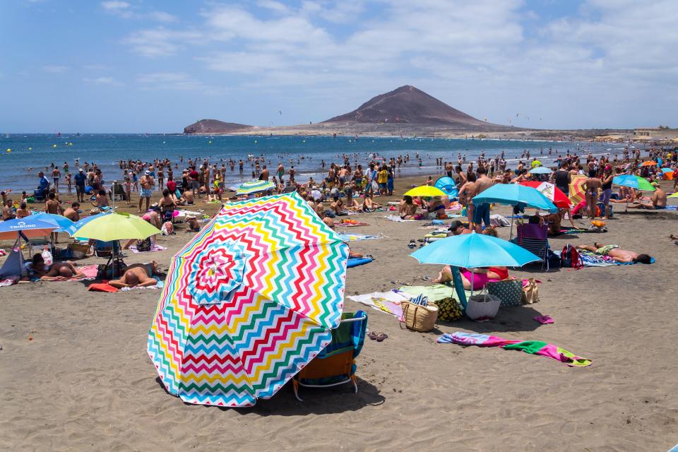 Beaches are limited to 50 per cent capacity and appointments might be required for people hoping to sunbathe