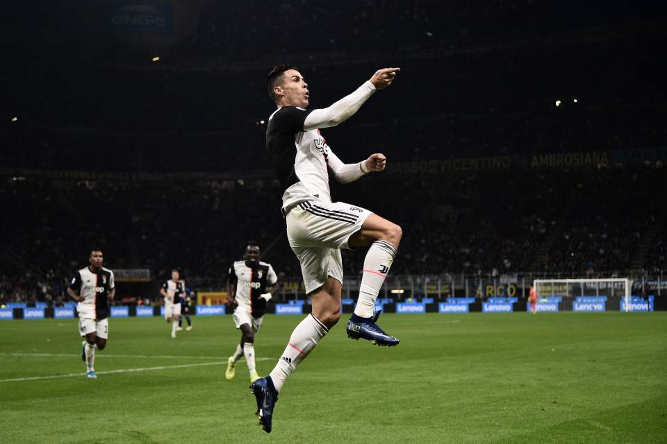 Ronaldo netted 81 times in 98 games for Juventus