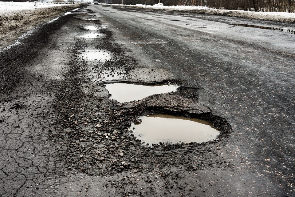 On average a staggering 27 cars are breaking down every single day thanks to damp weather wreaking havoc on Britain's awful roads