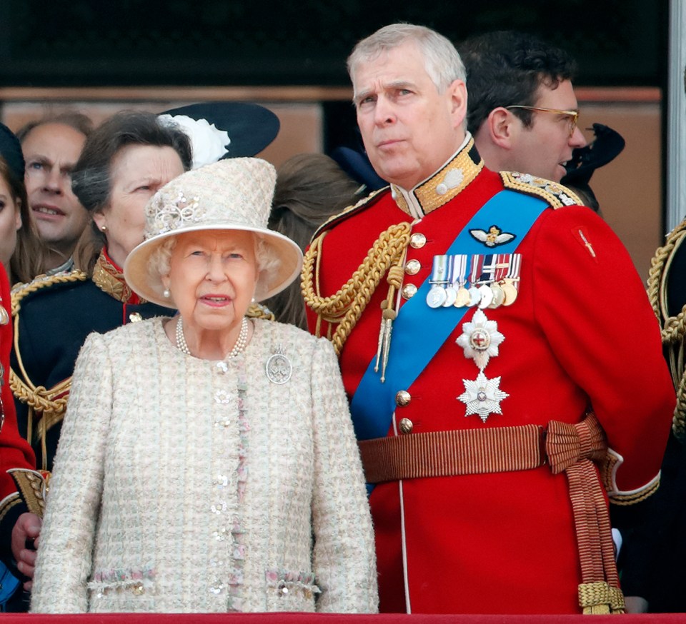 Prince Andrew has often been described as The Queen's 'favourite son'