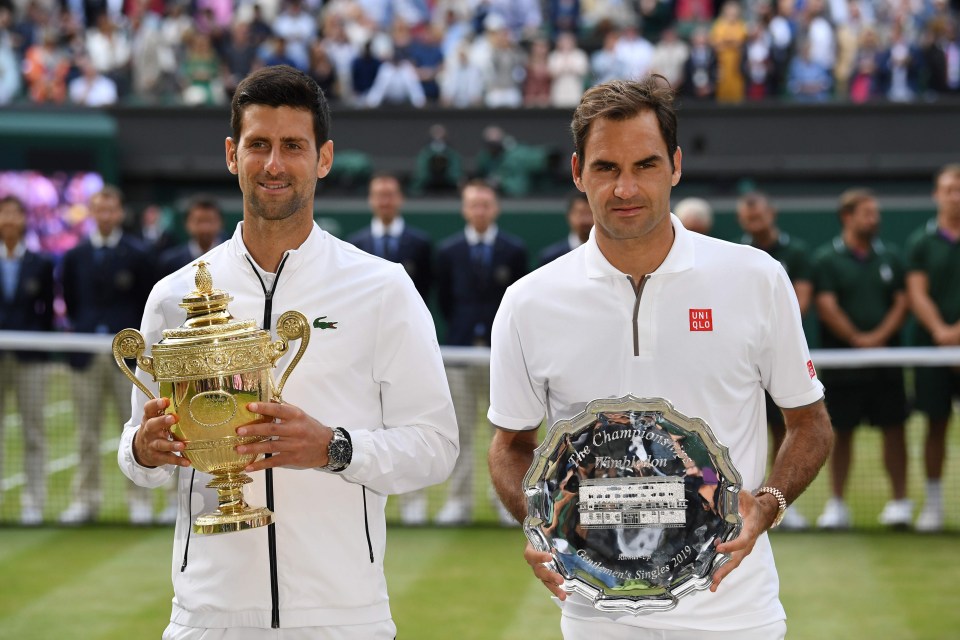 Novak Djokovic and Roger Federer have been left trailing in Nadal’s wake