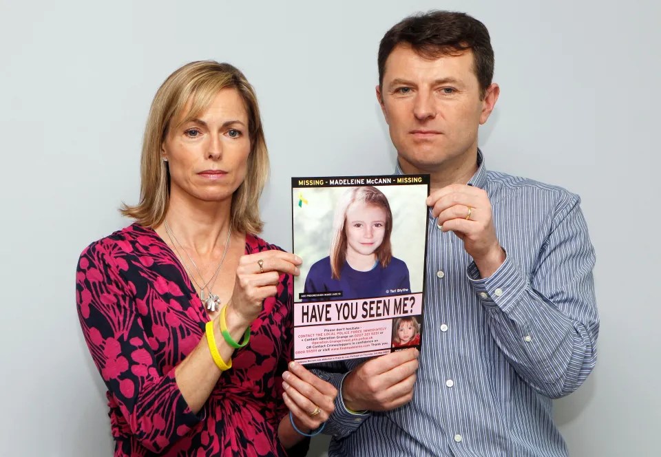 Kate and Gerry McCann have spent nearly 15 years looking for their daughter