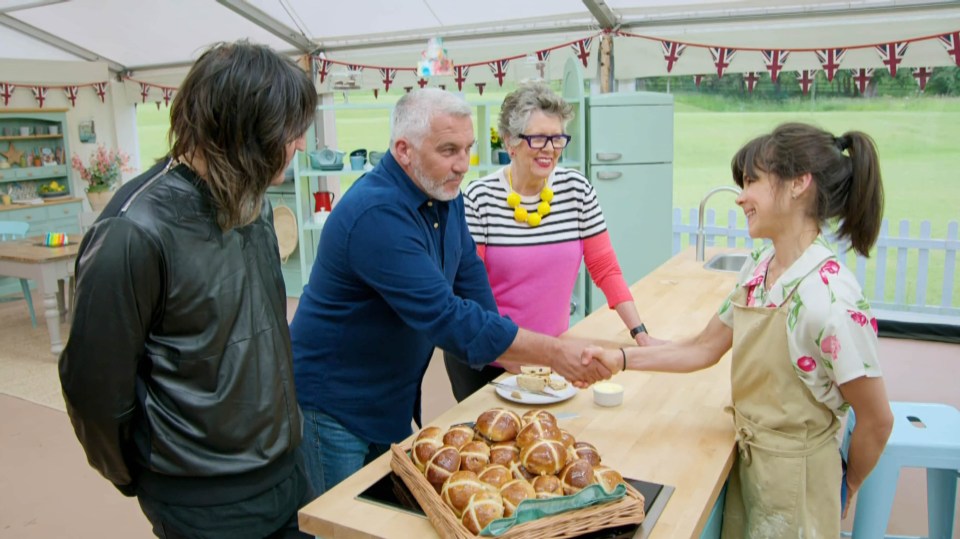 GBBO creators have trademarked Paul Hollywood’s handshake