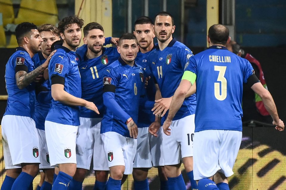 The Italians made it 37 matches unbeaten last year