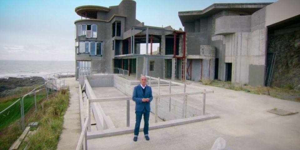 Kevin McCloud called the property a 'carcass'