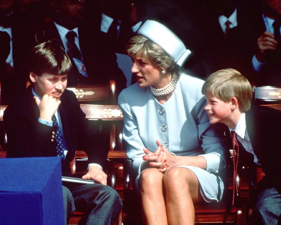 Darren said Princess Diana tried to raise William and Harry with impeccable manners