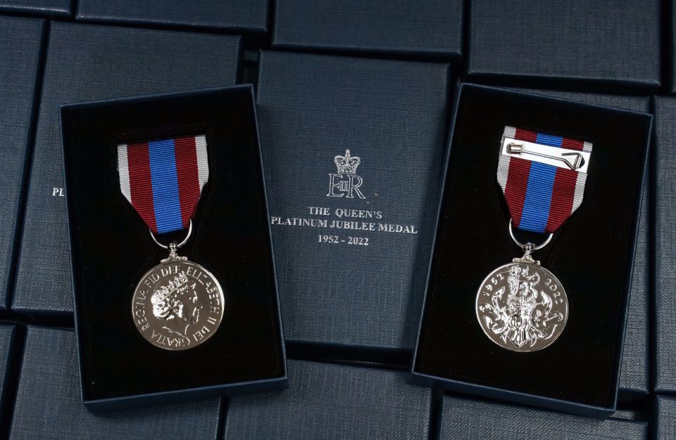 The medals are only awarded to serving members of the armed forces and royals who have held an honorary title for a year. Both Dukes are now private citizens