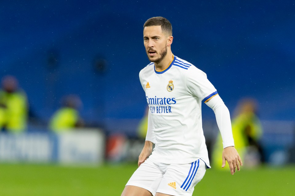 Real Madrid are reportedly happy to let Hazard leave the club