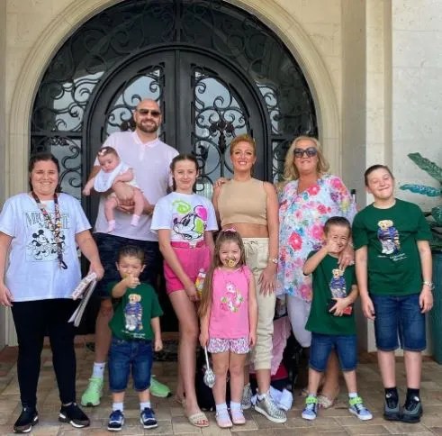 The Fury family enjoyed a family holiday to Florida in December