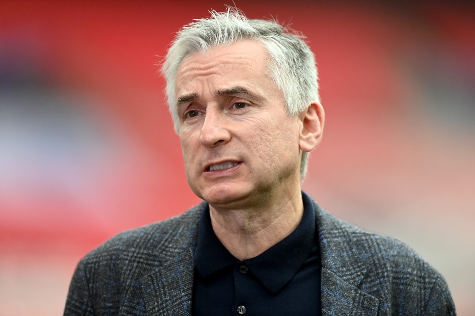 Arsenal legend Alan Smith was on commentary duty for the Carabao Cup clash against Liverpool