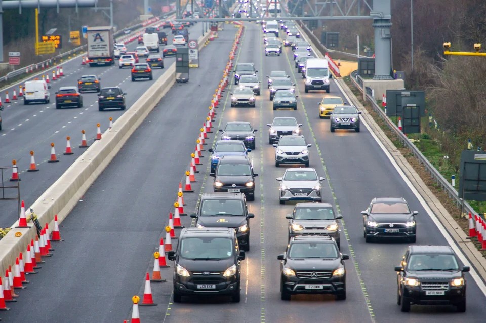 There are now 236 miles of smart motorways in England