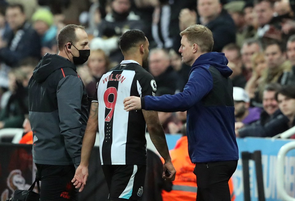 Eddie Howe is desperate for Newcastle's owners to sign him a replacement striker for Callum Wilson